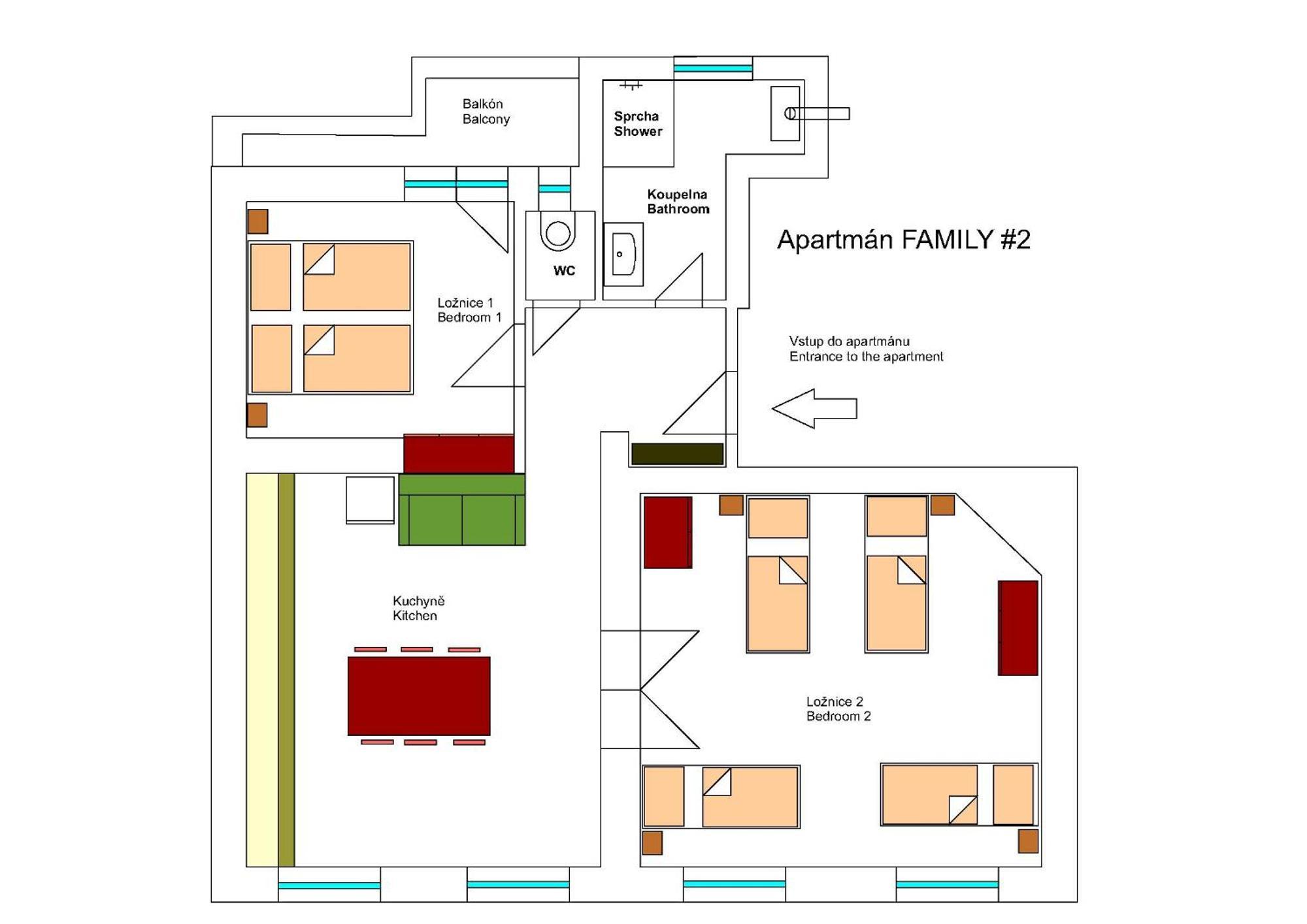 Apartmany Pod Divadlem ซนอยโม ภายนอก รูปภาพ
